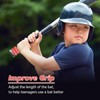[5 Packs] Baseball Bat Grip Choke Up Rings for Youth