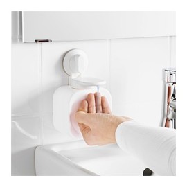 Vierra, Inc. Soap Dispenser for Bath or Kitchen High Decor Bottle on Suction Cup