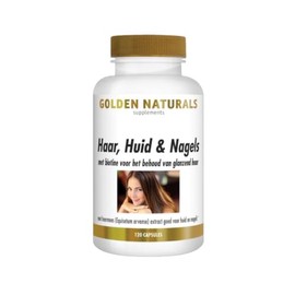 Golden Naturals Haar, Huid & Nagels 120 vega caps