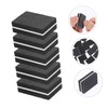 FOMIYES 3sets Compact Portable Manicure Block Nail File Dual Sided