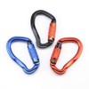 Carabiner, New Version Locking Carabiner, 61.3 lbs (23 - 45