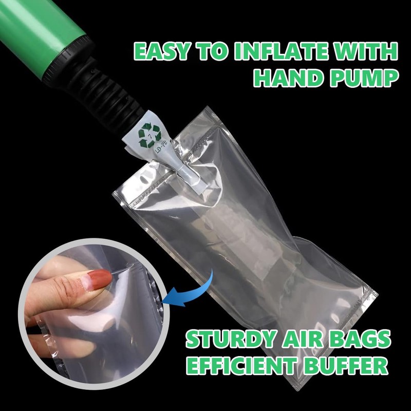 LONZIKP Pack of 100 Air Cushion Air Bags Packaging Material