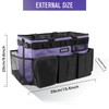 SCAVATA Wearable Cleaning Caddy Bag, Cleaning Caddy Supplies Organizer with