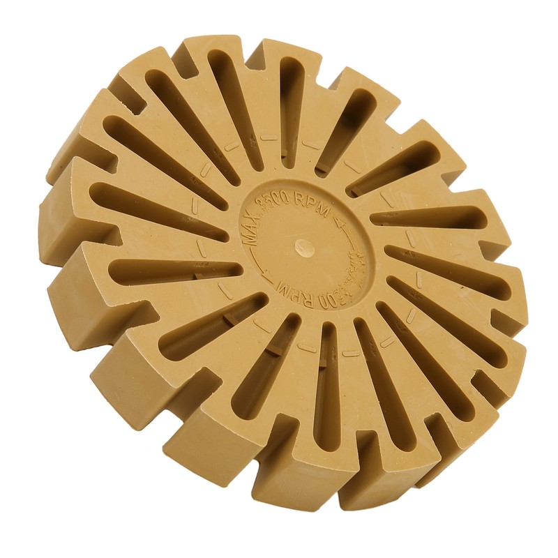 4in Removing Rubber Eraser Wheel Round Fan Blade Electric Hand