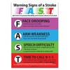 5 Pack - Stroke Warning Signs F.A.S.T. Refrigerator Safety Magnet