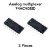 74HC4051D 74HC4051 SMD SO-16 Analogue Multiplexer Pack of 2