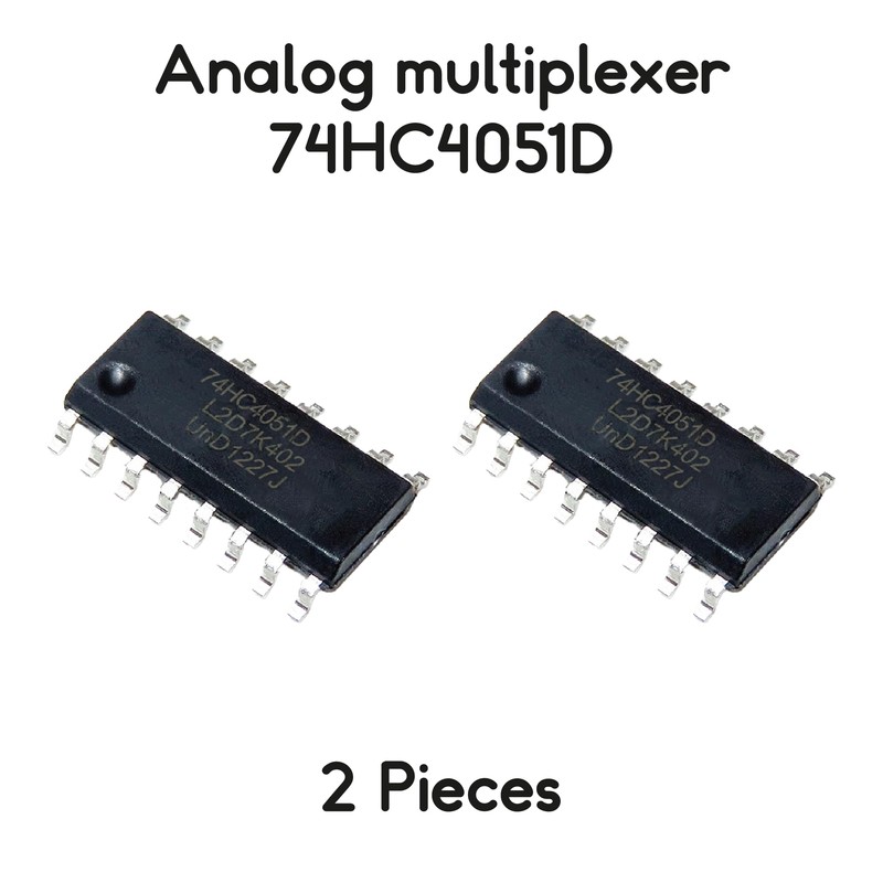 74HC4051D 74HC4051 SMD SO-16 Analogue Multiplexer Pack of 2