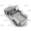 ICM 1/35 AMERICAN M1097A2 HANVEE Plastic Model 35435 (Military Vehicle)