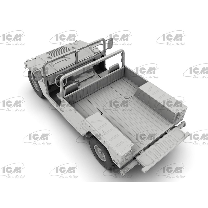 ICM 1/35 AMERICAN M1097A2 HANVEE Plastic Model 35435 (Military Vehicle)