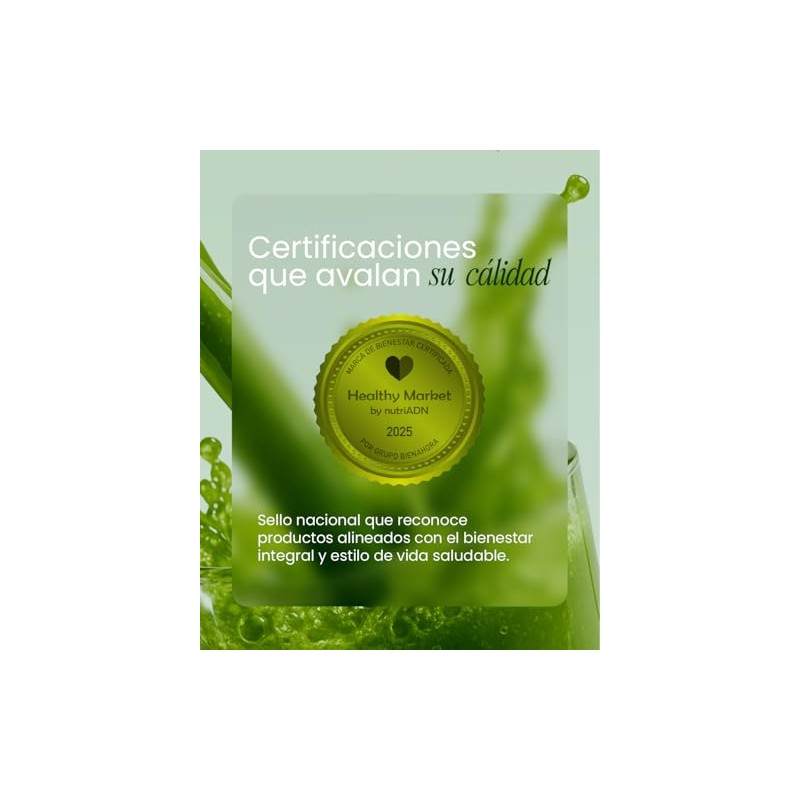 nutriADN Greens Support Superfood Blend L-Glutamina L-Teanina Con Cúrcuma, Jengibre