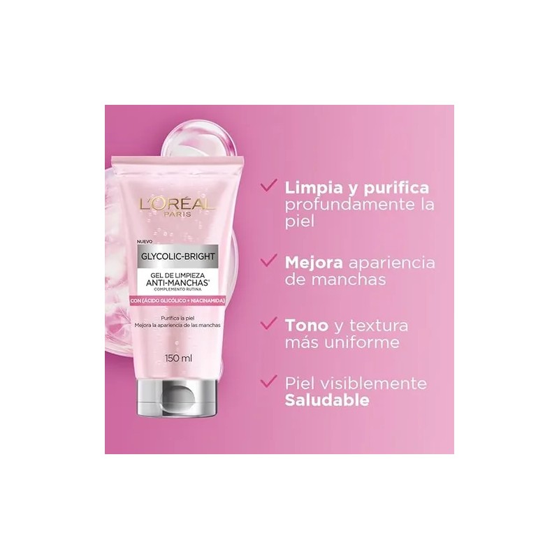 Skincare Peeling Anti Manchas Glycolic Kit 4 Pasos
