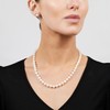 Treasure Bay Stunning 8-9mm Natural White Freshwater Pearl Necklace For