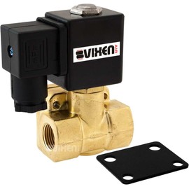Vixen Air 3/8" NPT Air Ride Suspension High Flow Normally Closed Electric Air Valve (Solenoid) 250 PSI VXF4038