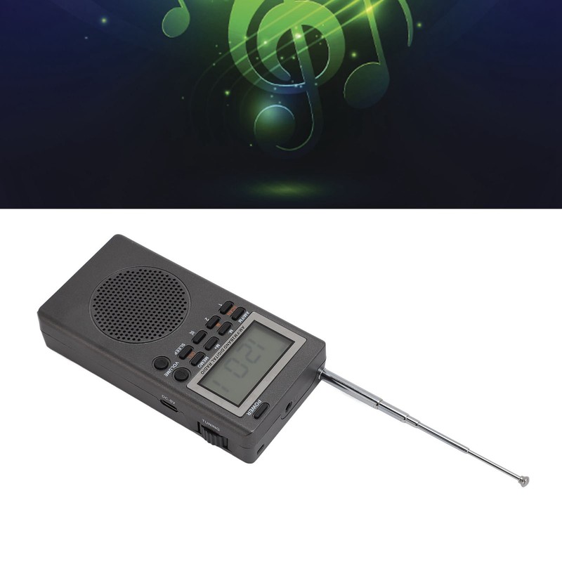 Portable AM FM Digital Radio Highly Sensitive Stable Low Power