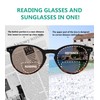 Eyekepper - anteojos de sol bifocales redondas con bisagras de