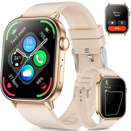 2025 Performance Strongest Model Smartwatch, Built-in GPS, 2.01 Inch Ultra Large Screen, Military Standard, Sports Watch, Compass, Bluetooth 5.3 Calls, Line/Gmail Notifications, 178 Movement Modes,