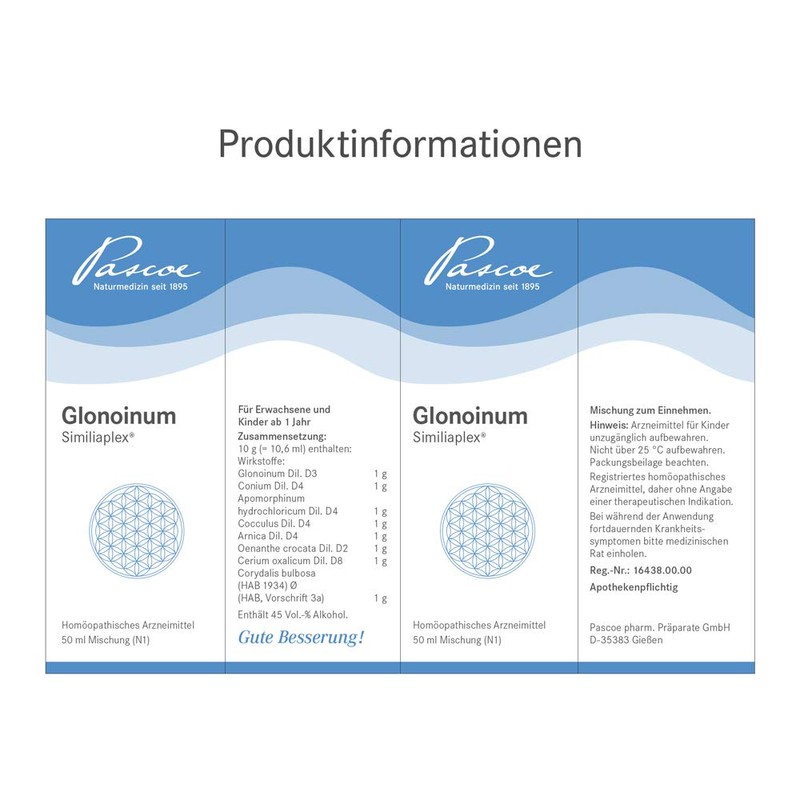 Pascoe® Glonoinum Similiaplex: Complex Agent - 50 ml