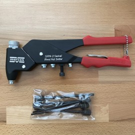 Marson Swivel Head Rivet Nut Setter SRN-2 Klik Turn Mandrels And Nosepiece 39400