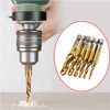 LIKENNY Drill Tap, Hex Bit, Drill Bit, Chamfering Tap, Threading