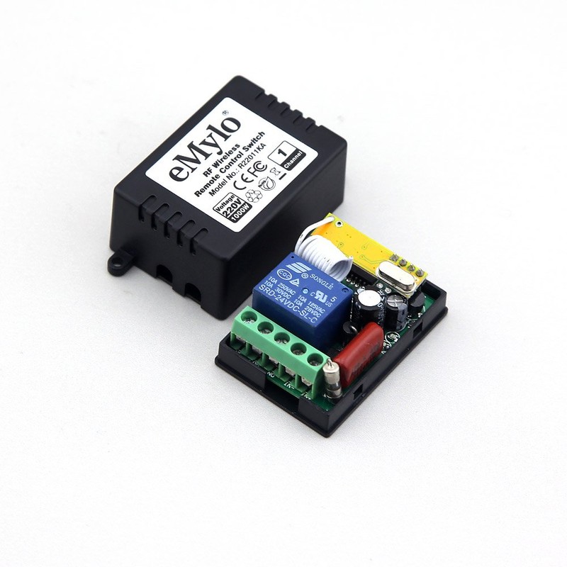 eMylo AC 220V-230V-240V 1000W One Transmitter 12 x 1 Channel