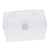 DOITOOL Mask Storage Case Portable Box Lock Organiser Mask Holder