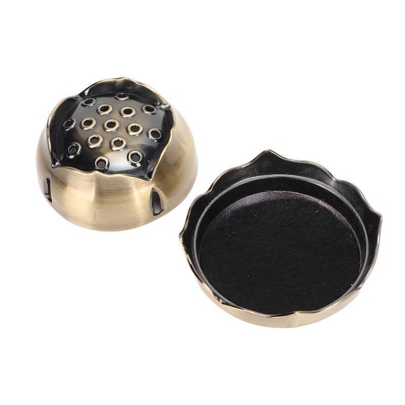 Incense Burner Antique Exquisite Metal Incense Burner Holder for Incense