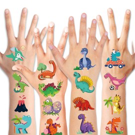 HOWAF Children's Temporary Tattoos, Set of Tattoo Stickers for Girls and Boys, Party Favours for Children's Birthday Parties, Gifts for Guests, Giveaways