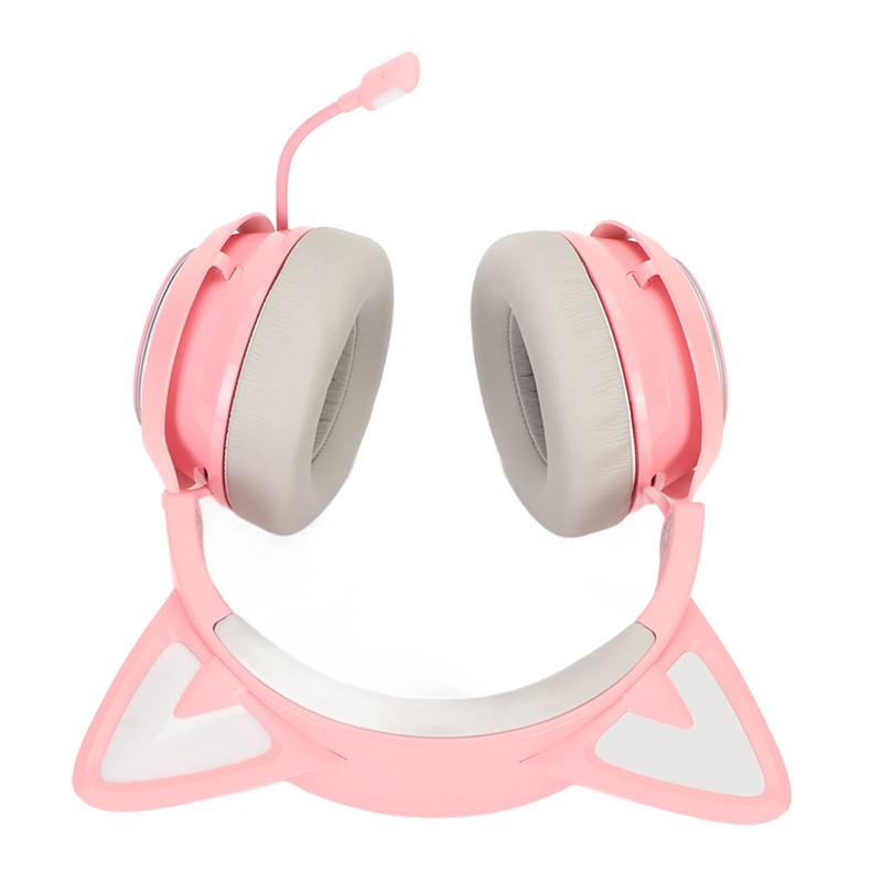 Cat Ear Gaming Headset RGB Light Bluetooth Wireless Headphones with