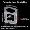 WADY Tile Leveling System Kits with Pliers, 600 Pcs Tile