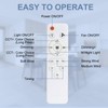 We Charger Socket Fan Light, 20.5IN Light Bulb Fan with