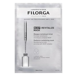 Filorga  Mascarilla  NCEF-REVITALIZE SHEET MASK  Mascarilla con efecto glow y revitalizante con ácido hialuronico y colágeno  1 pieza                 