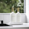 Kitchen Soap Dispenser Set with Tray - Hand and Dish