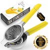 RCMo Lemon Squeezer Stainless Steel - Premium Quality, Heavy Duty