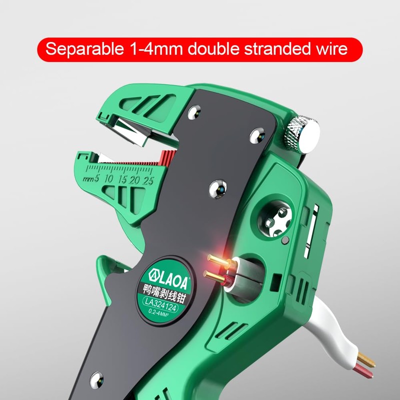 LAOA Automatic Wire Stripper Pliers - Adjustable Stripping Length &