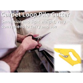 Professional Loop Pile Cutter, Universal Carpet Cutter Portable Sturdy Incisive Blade Efficient ABS for Wallpaper
