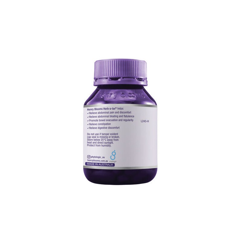 Henry Blooms Herb-A-Lax 90 Capsules