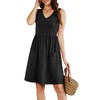 RUMIA Summer Casual Midi Dresses for Women Vocation 2025 Women's