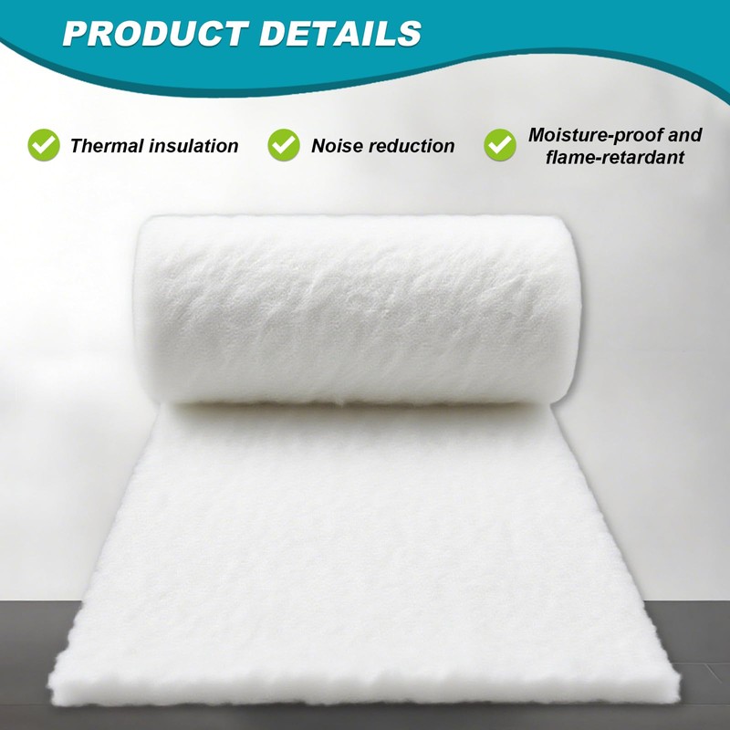 Van Insulation Roll 370mm x 2m - Recycled Fiber Thermal