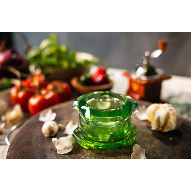 NexTrend Garlic Twister 4th Gen - Multifunctional Garlic/Ginger/Herb/Nuts, Garlic Press