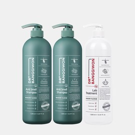 Dr. Bang Ki-won [Mixed Set] Dr. Bang Ki-won Anti-Smell Shampoo 2-piece Set (2 Shampoos + 1 Treatment) / [혼합세트] 닥터방기원 안티 스멜 샴푸 2종 세트 (샴푸2+트리트먼트1)