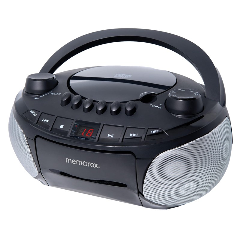 Memorex AM/FM Top Loading CD Player | Portable Stereo with