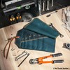 Tool Roll Bag, 16 oz Waxed Canvas Wrench Set Roll