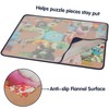 Tektalk Jigsaw Puzzle Board with Puzzle Dustproof Cover Up to