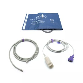 Criticare Accessories Bundle - Cuff, Hose, SpO2 Nellcor Oximax - USA Located
