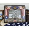 Patriotic USA Gold Stars Hope Hero Faith Strength Love Brave