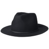 Brixton Wesley Fedora, Black, XL
