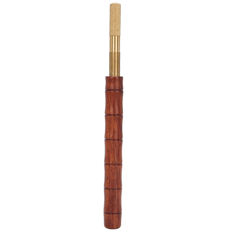 Wooden Handle Edge Oil Pen Brass Edge Dye Roller Applicator