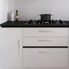 BUKOBYHE 10 Pack 5 Inch(128mm) Kitchen Cabinet Handles Brushed Satin