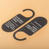 CENWA 2 Pcs Funny Do Not Disturb Sign Work Door
