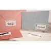 Reddkyte Multipurpose White Labels - Pack of 50 Sheets, 64